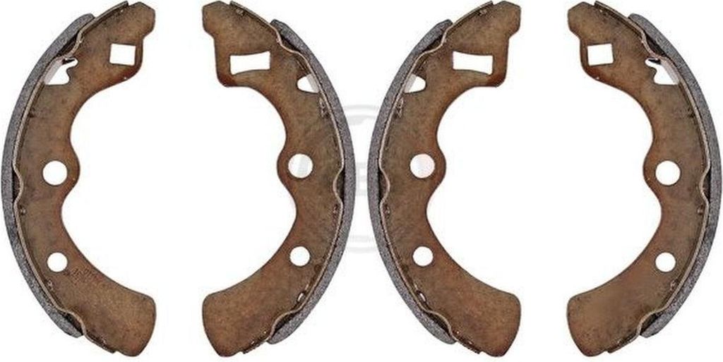 Bremsbackensatz für Trommelbremse Ø 180 mm 25 mm A.B.S. für u.a. HONDA CIVIC