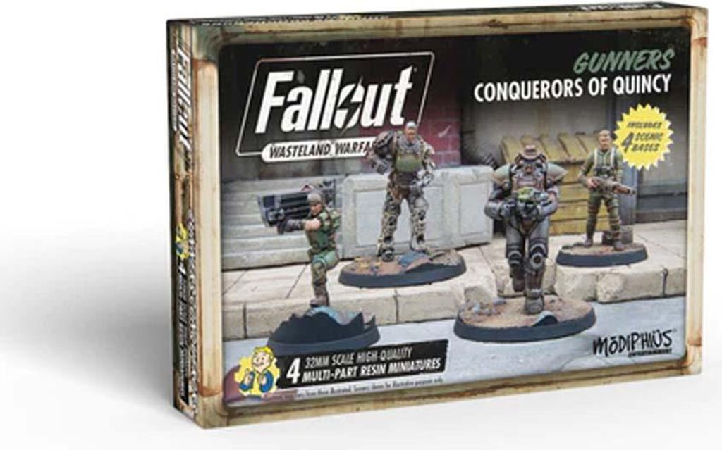 Fallout Gunners Conquerors of Quincy - Miniaturenspiel - Produktbild 