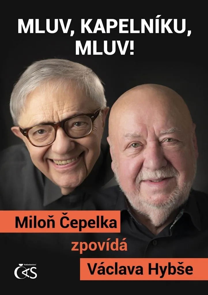 Livre Mluv kapelníku mluv par Miloň Čepelka en édition reliée tchèque