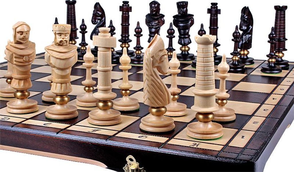 Grosses Royal Lux Schach (65X65Cm)