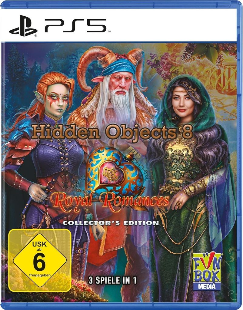 PS5 Hidden Objects 8 - Royal Romances - Wimmelbild - Produktbild 