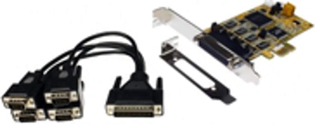 Carte Série Multiprotocole Exsys EX-45364 PCIe avec Support RS-485 2-Pin
