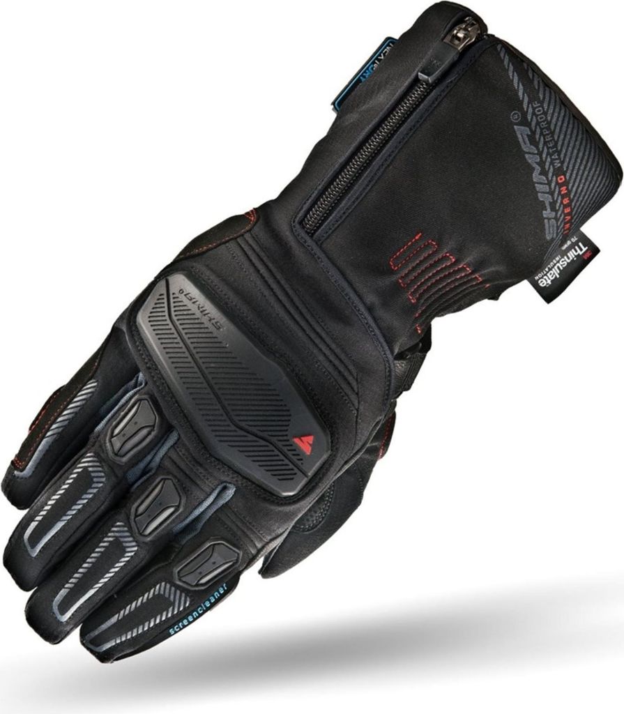 SHIMA Inverno wasserdichte Damen Motorradhandschuhe, schwarz, S
