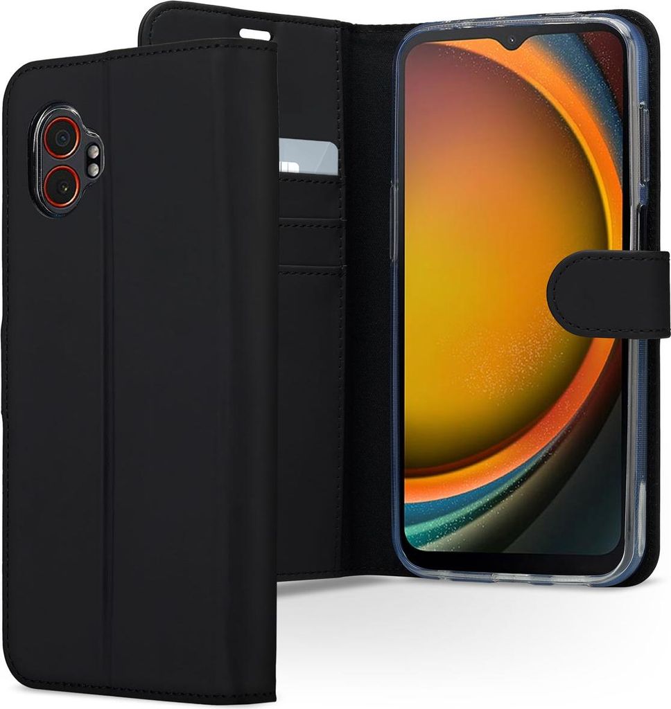 Accezz Wallet TPU Klapphülle Samsung Galaxy Xcover 7 Pro - Schwarz