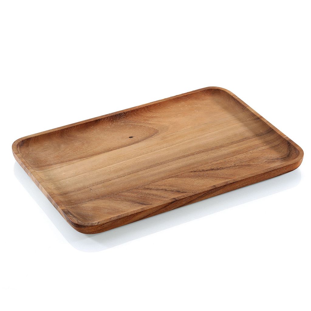 Zassenhaus Snackplatte, 35,5 x 2 35,5 x 23,5 x 2 cm Akazie