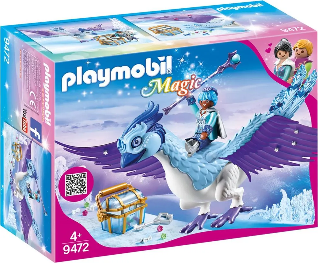 PLAYMOBIL 9472 Phénix magnifique, le cadeau idéal pour fan de magie et jeux