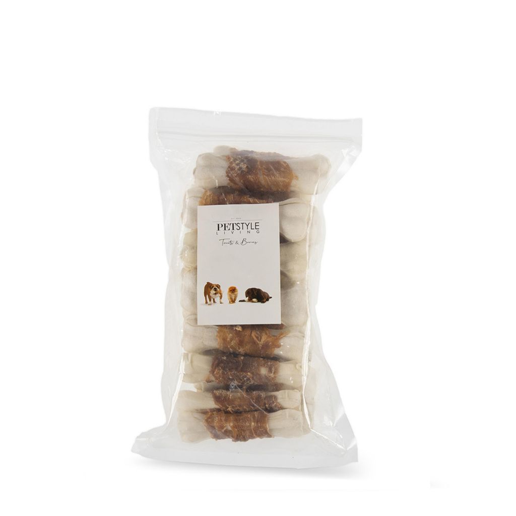 Petstyle Living Pressed Bone Blanc Avec Canard Image du produit 