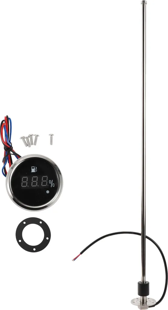 Capteur de Niveau de Carburant Bateau 900mm avec Jauge Analogique