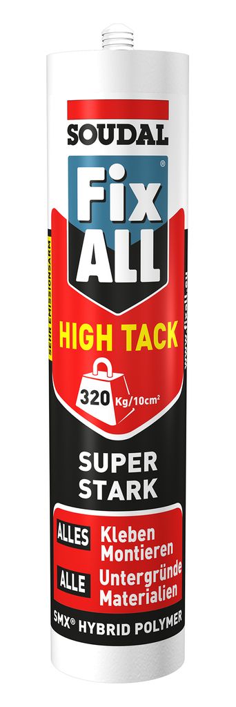 1K-Hybrid-Polymer Fix All HT weiß 420g Kartusche SOUDAL Produktbild 