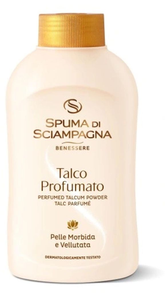 Pelle Morbida e Vellutata parfümierter Talk 200g - Spuma di Produktbild 