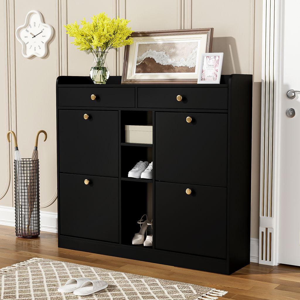 Schuhschrank，Schuhkipper，Schuhablage，Sideboard，Schuhregal，pl Produktbild 