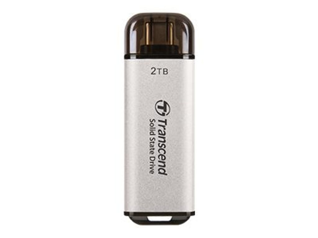 Transcend ESD300 Zewnętrzny dysk SSD 2TB USB-C Srebrny Zdjęcie produktu 