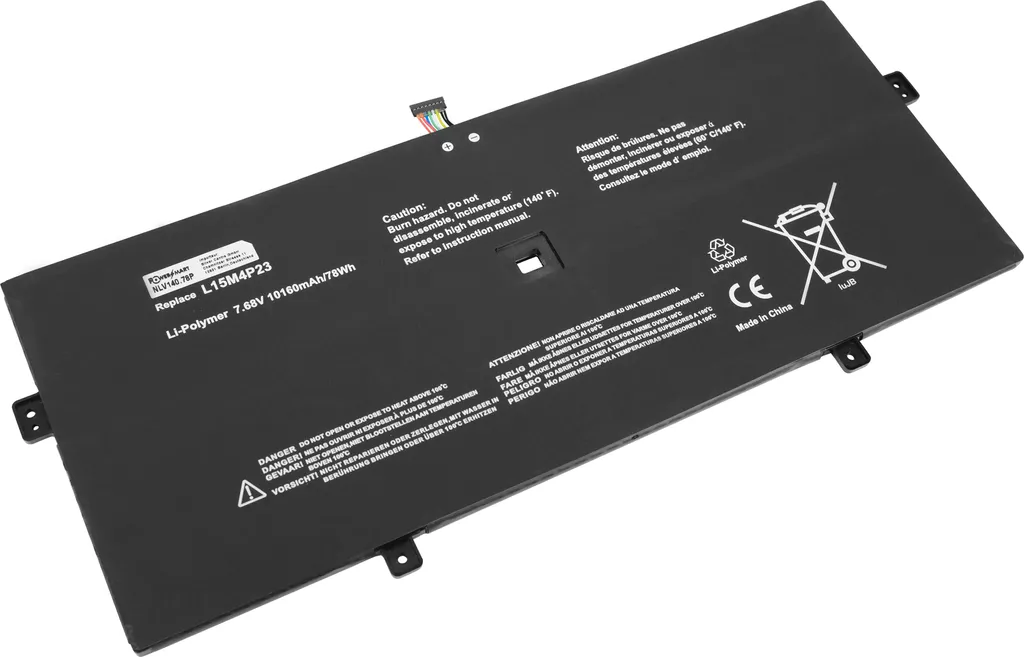 Batterie L15C4P21 L15C4P22 pour LENOVO Yoga 5 Pro 512G de 78Wh PowerSmart