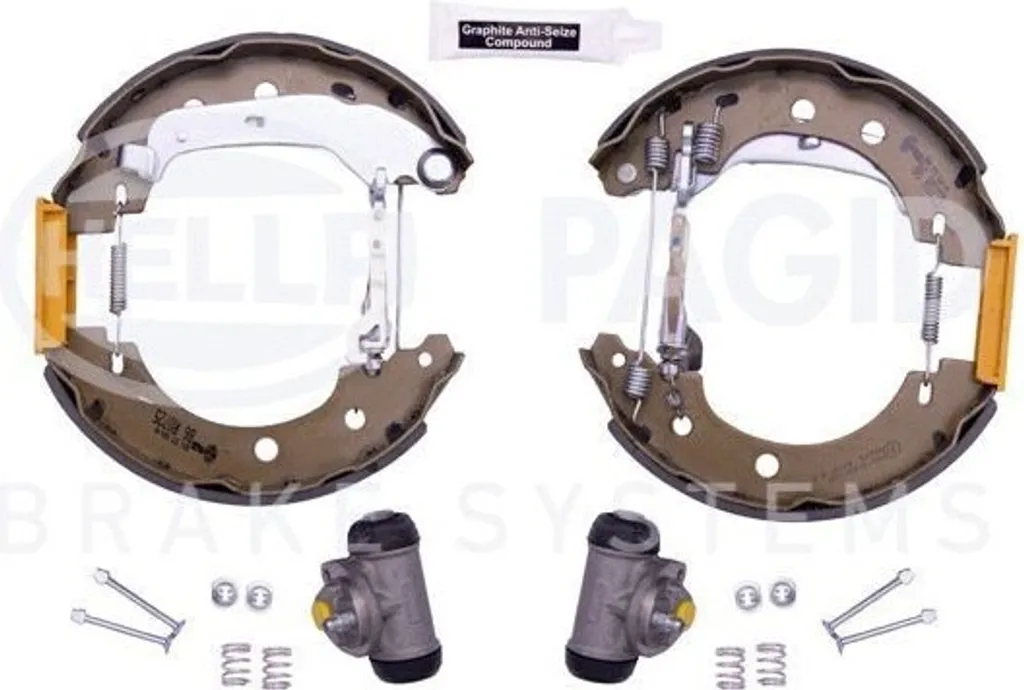 Plaquettes de Frein HELLA 8DB 355 004-401 pour Renault Kangoo KC FC