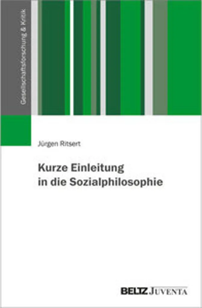 Introduction à la philosophie sociale : Manuel essentiel de sociologie