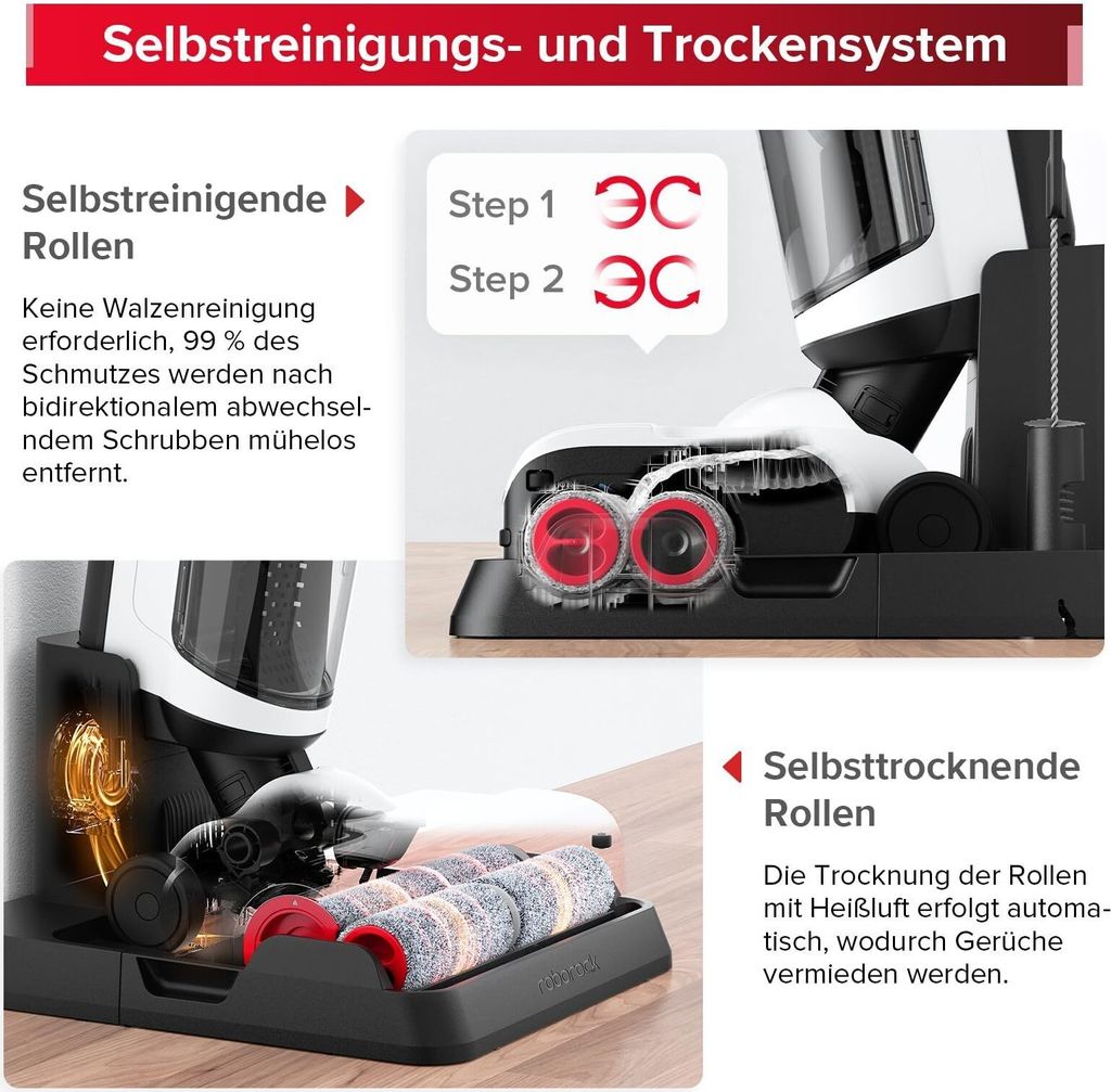 Roborock Dyad Pro Combo Odkurzacz na mokro i sucho Zdjęcie produktu 8