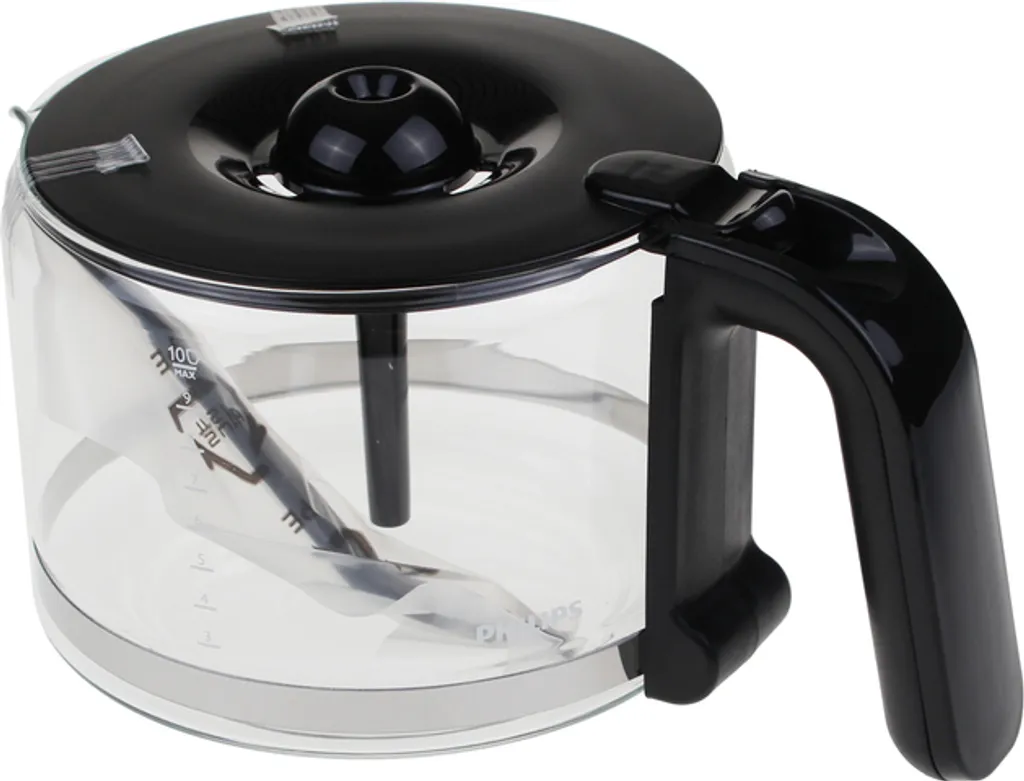 Philips Cruche Aroma Swirl 996510073714 - Verseuse Verre avec Couvercle