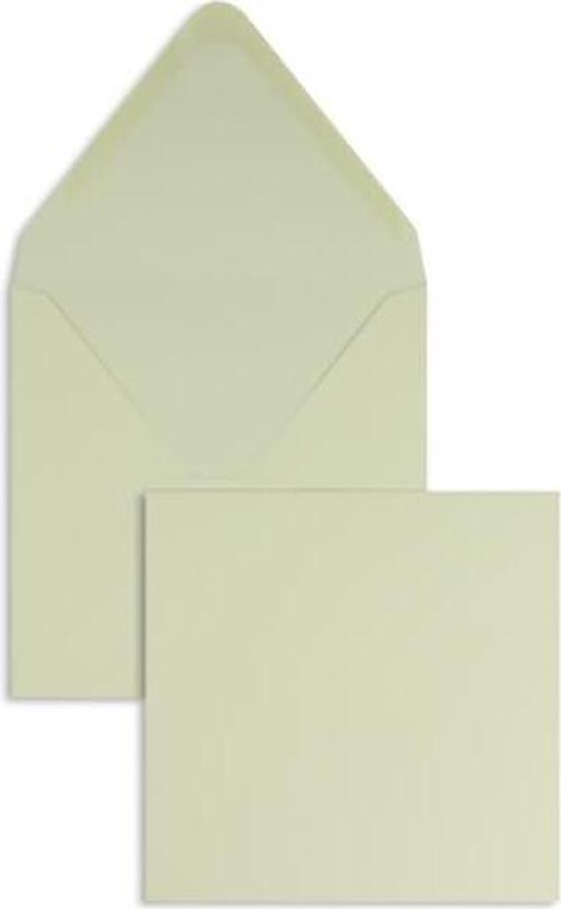 Briefumschläge 140x140mm 120g/qm gummiert VE=100 Stück champagner
