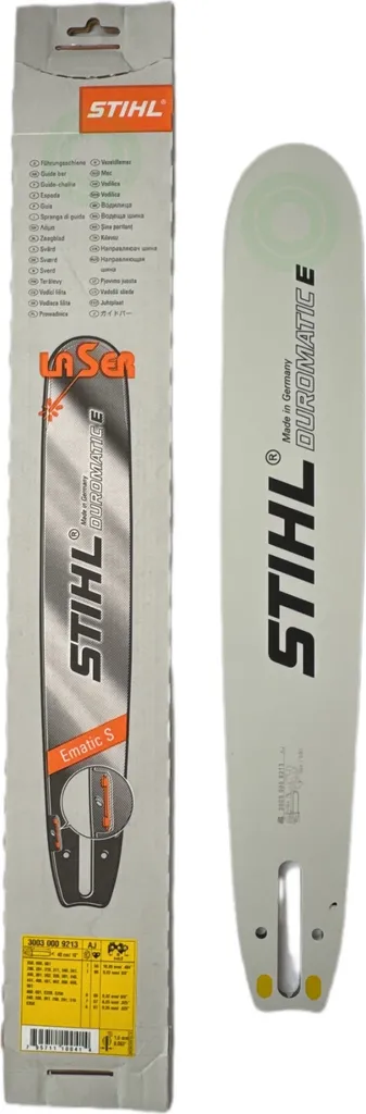 Guide-chaîne STIHL Duromatic E 40 cm évite le blocage du pignon