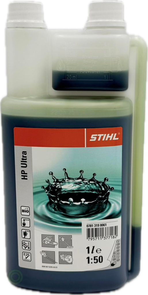STIHL Zweitaktmotorenöl HP Ultra 2-Takt Öl 1 L Produktbild 