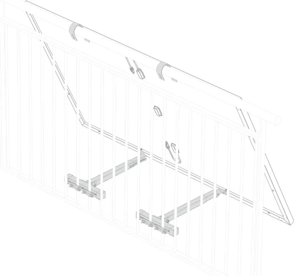 Ecoflow Bracket EFA-BKWLATTICEBAL-W-EU Support de Balcon en Treillis - 2