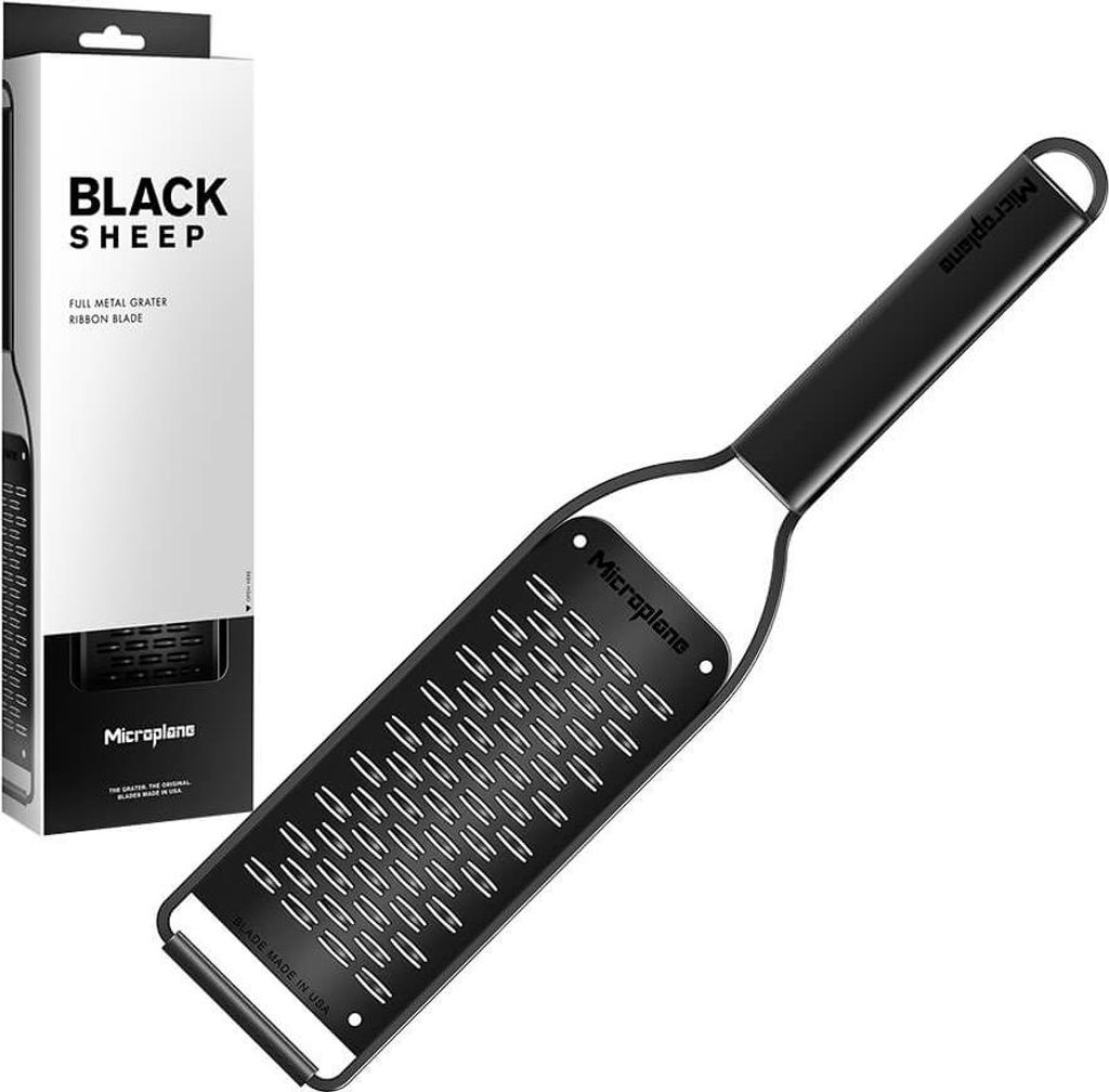 Grattugia Microplane Black Sheep 30 cm, nera, doppio Immagine del prodotto 