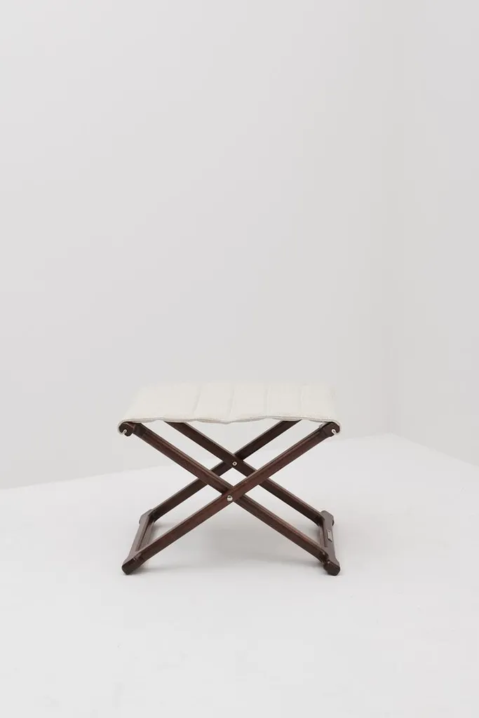 Tabouret de cuisine Brisa II design scandinave avec assise rembourrée