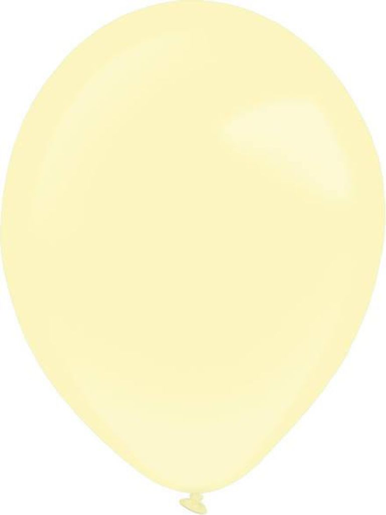 Decorator Fashion Vanillecreme-Latexballons 35 cm, 50 Stück.