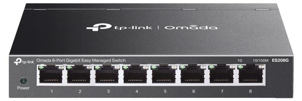 TP-LINK TP-Link Omada ES208G switch di rete gestito L2 Immagine del prodotto 