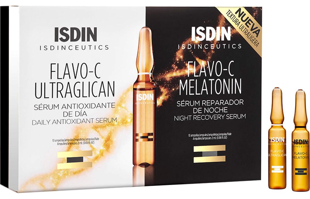 ISDIN ISDINCEUTICS Day & Night Flavo-C Ultraglic.S, 20X2 ml Image du produit 