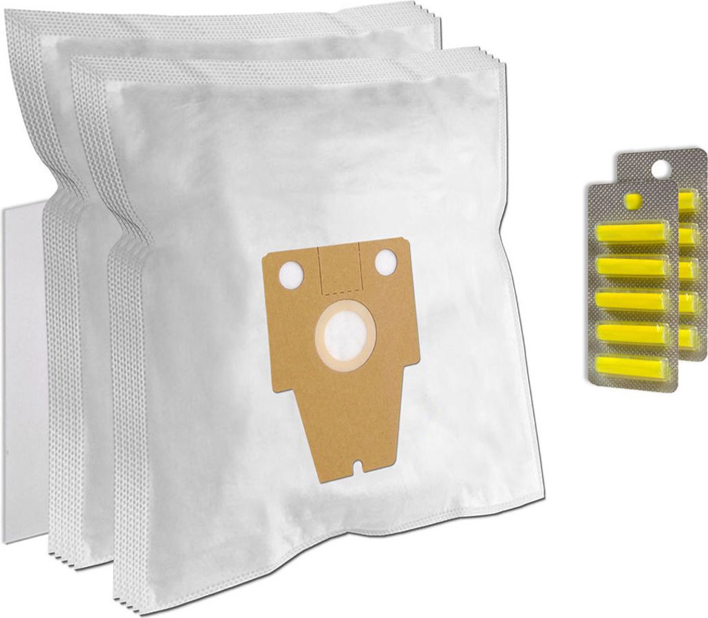 SET 10 Staubsaugerbeutel + 10 Duft + Filter geeignet für Bosch BSG81261/14, BSG82230CH/01, BSG82012/01, BSG8PRO1/02
