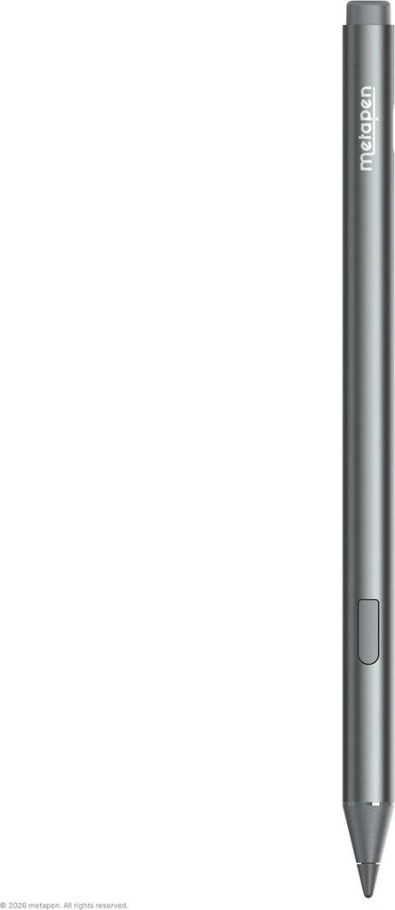 Metapen Pen M2 Eingabestift MPP 4096 Druckstufen USB-C Grau Produktbild 