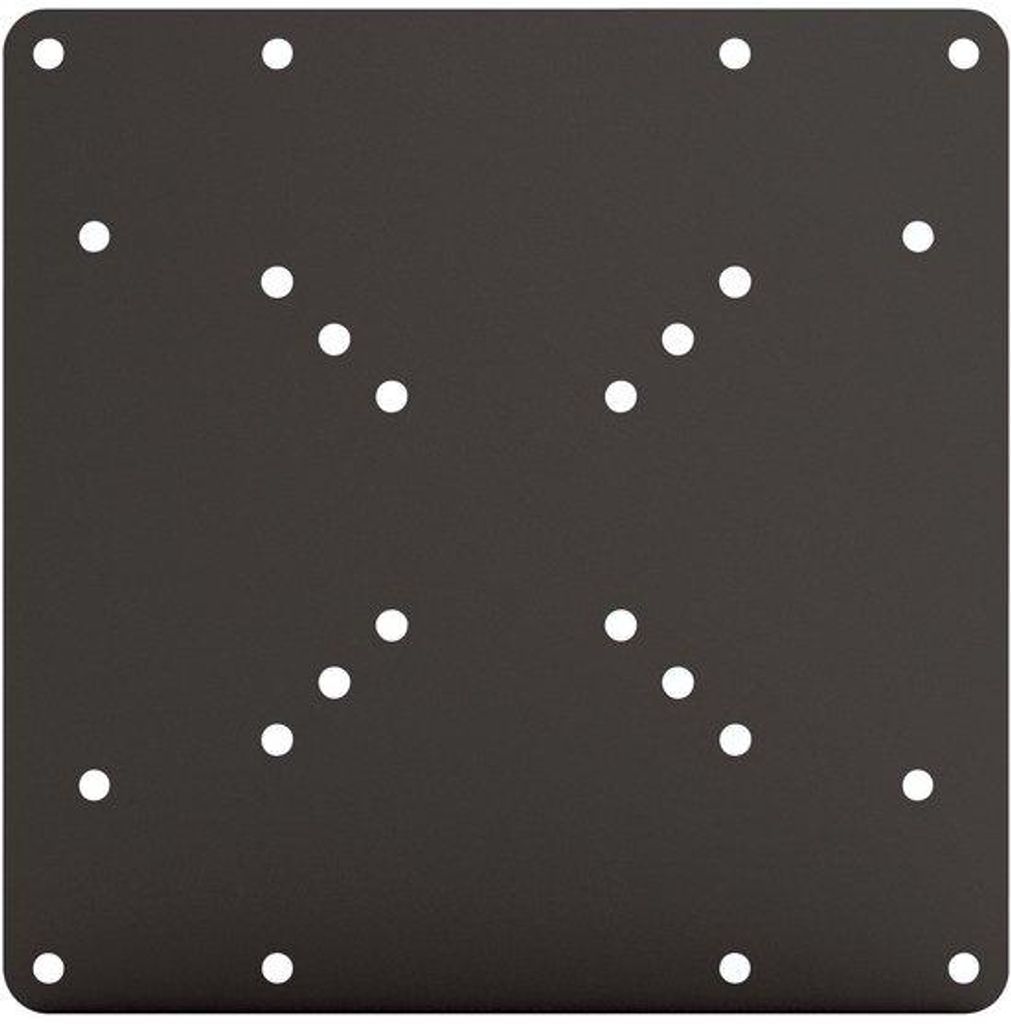 VESA-Konverterplatte für TV-Arm, umwandelt 75 x 75 und 100 x 100 mm VESA-Muster in 200 x 200 mm, inklusive Hardware-Set