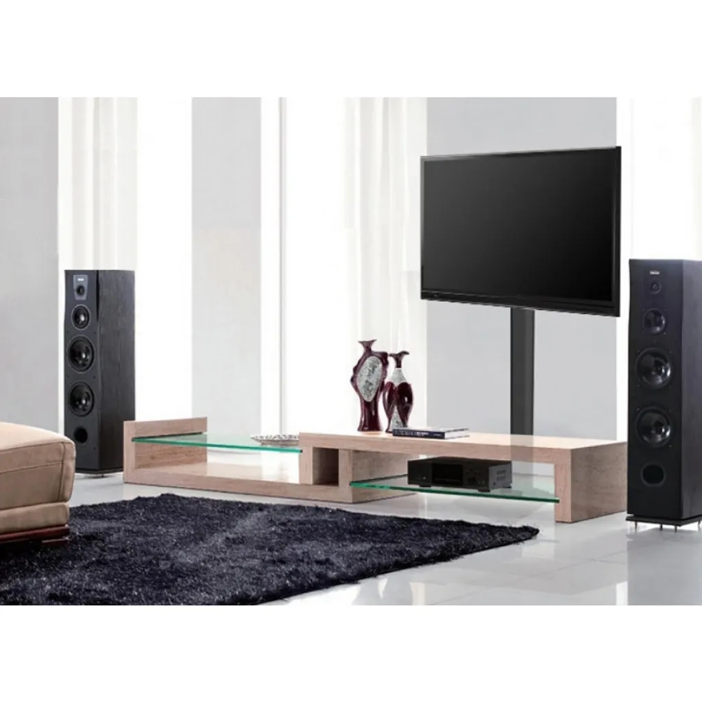 Support TV de Table Idéal pour Meuble étroit et Écrans de 32 à 55"