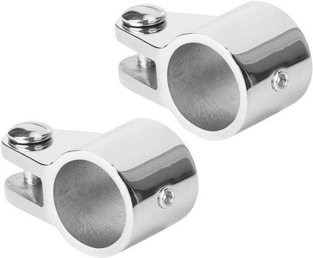 Set von 2 Bootkaakschuiven für Pneumatik Glasfaserjachten mit Edelstahl Montage - Marine Boot Zubehör - Bootkap Bimini (22MM)