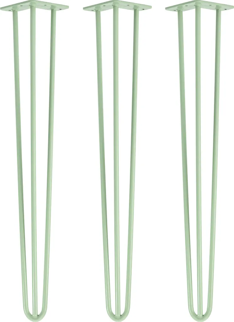 Hairpin Legs 71cm Verde Pastello Natural Goods Berlin - Gambe per Tavolo DIY