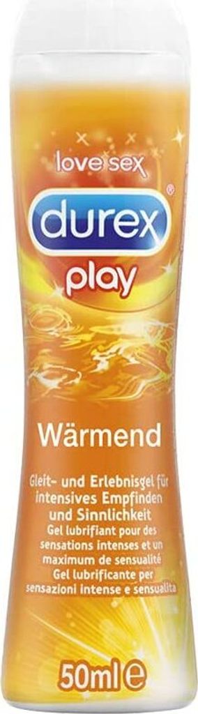 Durex Play Gleitgel Gleitmittel Ausprobierpaket | Prickelnd