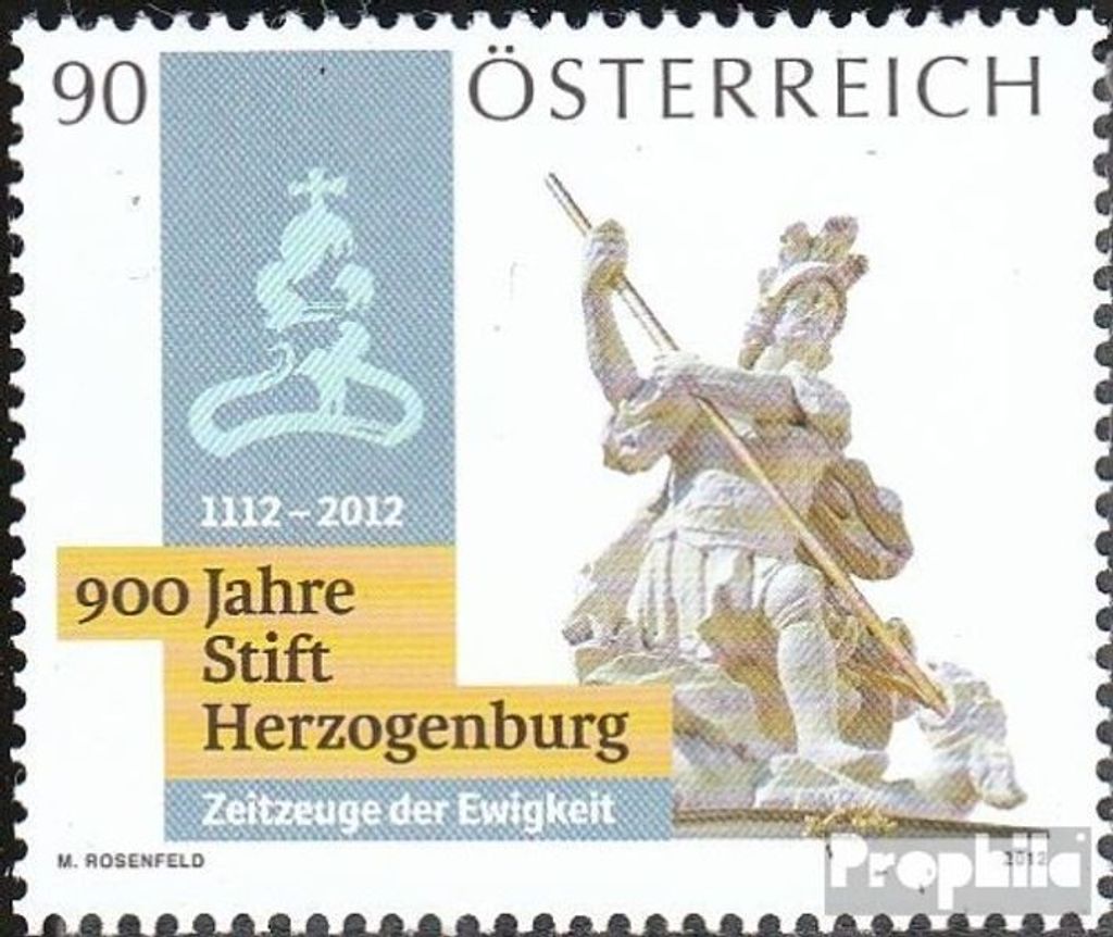Briefmarken Österreich 2012 Mi 2992 (kompl.Ausg.) postfrisch Herzogenburg