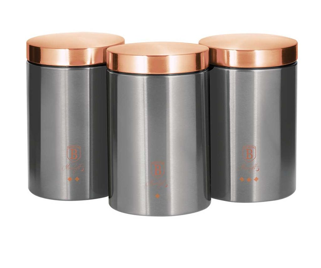 Berlinger Haus sada 3 kuchyňských nádob Moonlight Metallic Obrázek produktu 