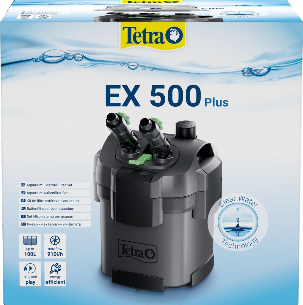 Tetra EX 500 Plus Außenfilter Komplettset Produktbild 