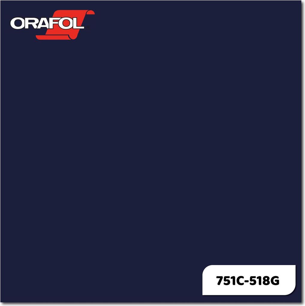 ORAFOL ORACAL 751C Meterware - 518 STEEL-BLUE in 126 x 100cm