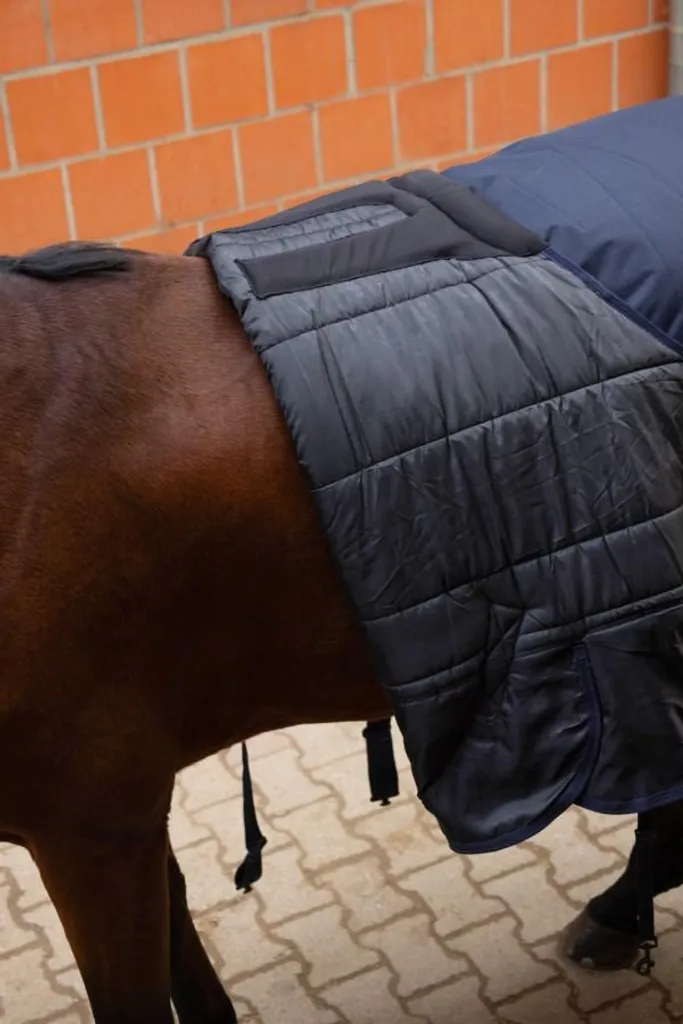 Couverture de pré RugBe 100g Covalliero pour chevaux de taille 145 - 4