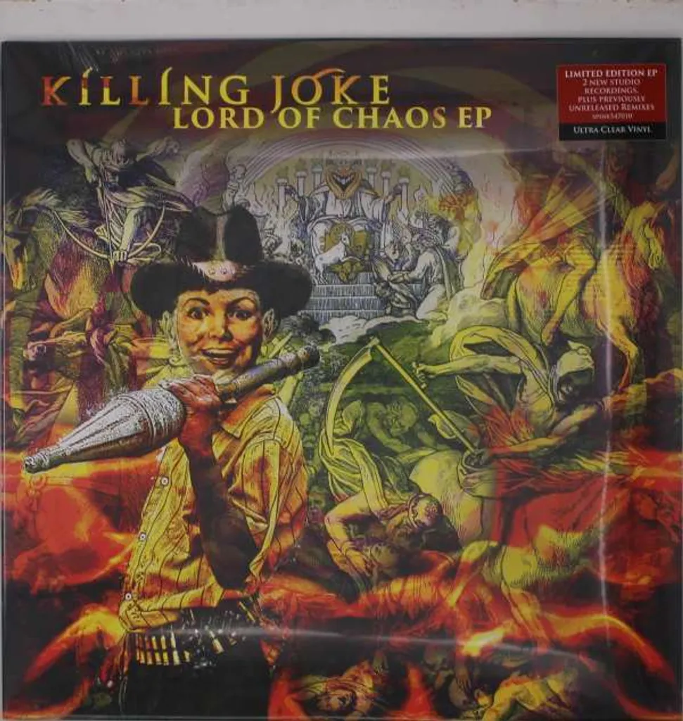 Killing Joke Lord Of Chaos EP Limited Edition Vinyle Transparent Rare