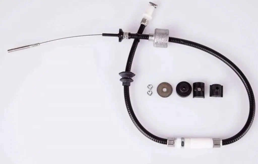 Commande d'embrayage à câble HELLA 1035mm compatible avec VW POLO IV