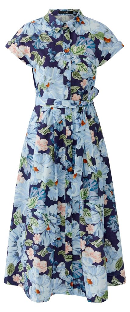 Oui Kleid dk blue blue 38
