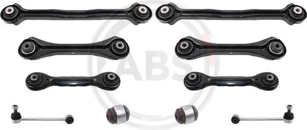 A.B.S. 219907 Reparatursatz, Querlenker OE 33326763471(+) kompatibel mit 1er E81, 1er E87, 1er E88, 1er E82, 3er E90, 3er E93, 3er E92, 3er E91