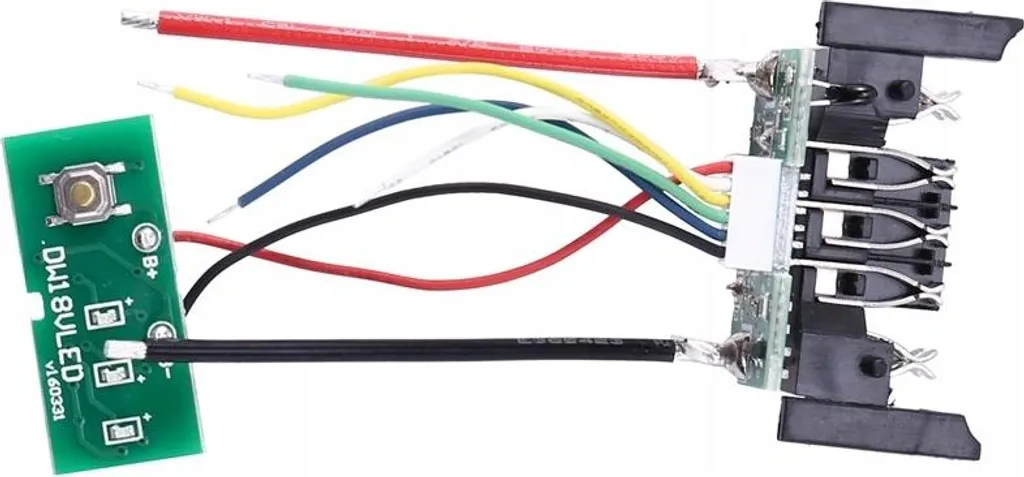 Modulo elettronico PCB BMS Dewalt DCB184 zoccolo per batteria DCB201 DCB203
