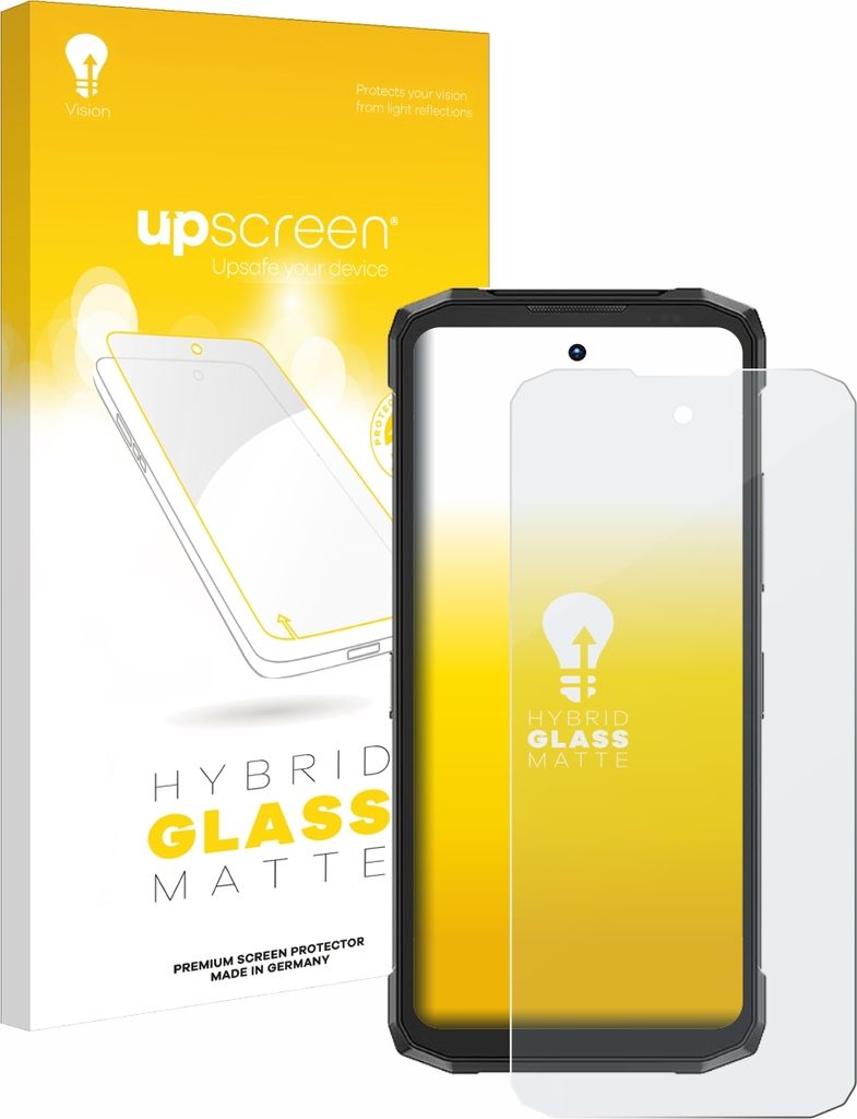 upscreen Entspiegelungs Schutzglas für Doogee Fire 6 Power Schutzfolie Panzer Folie Glas Display Schutz matt