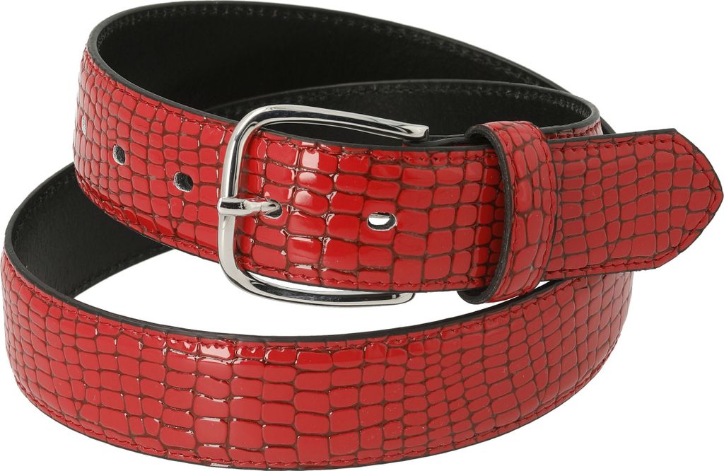 Tamaris Damengürtel - 160092 Dafynia in Red (Länge: 115cm)--