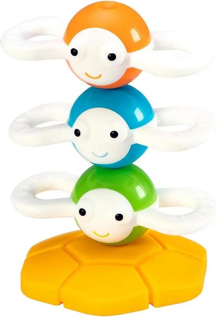 Fat Brain Toy Co. Dizzy Bees, 0,83 Jahr(e), Silikon, Mehrfarbig